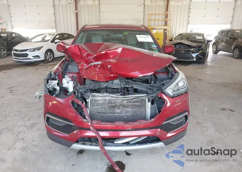 2017 Hyundai Santa Fe Sport 2.4L из США, поврежденный, VIN 5XYZTDLB3HG443784